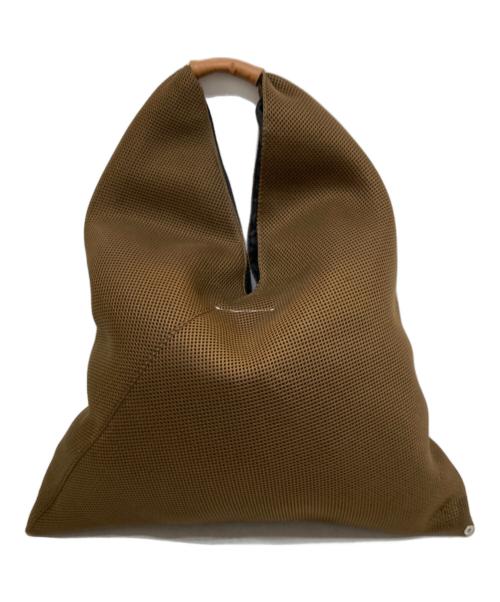 MM6 Maison Margiela（エムエムシックスメゾンマルジェラ）MM6 Maison Margiela (エムエムシックスメゾンマルジェラ) Japanese Bag Mesh Tote/ジャパニーズバッグメッシュトート ブラウンの古着・服飾アイテム