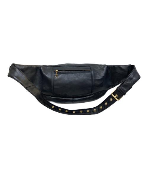 Schott（ショット）Schott (ショット) PADDED BODY BAG/パデッドボディバッグ ブラックの古着・服飾アイテム