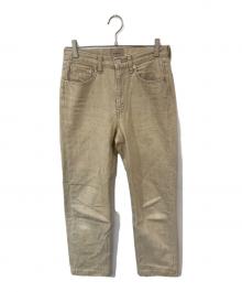 THE SHISHIKUI（シシクイ）の古着「デニムパンツ」｜ベージュ