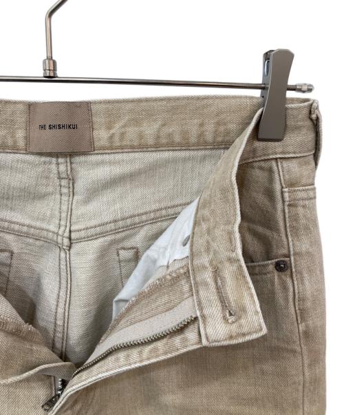 THE SHISHIKUI（シシクイ）THE SHISHIKUI (シシクイ) デニムパンツ ベージュ サイズ:26の古着・服飾アイテム