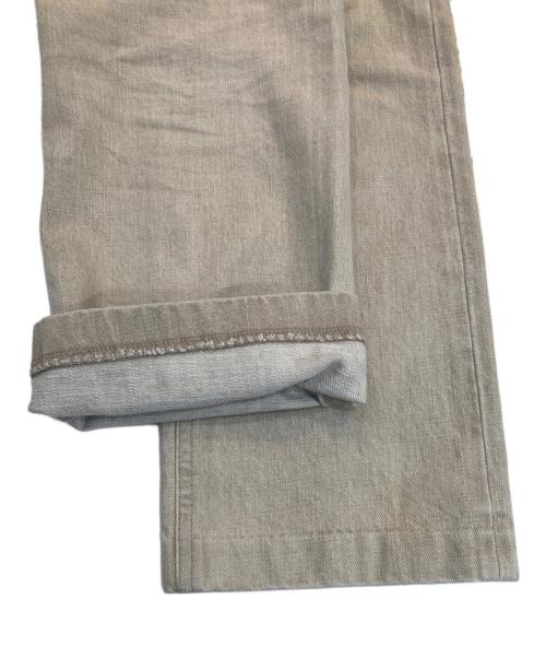 THE SHISHIKUI（シシクイ）THE SHISHIKUI (シシクイ) デニムパンツ ベージュ サイズ:26の古着・服飾アイテム