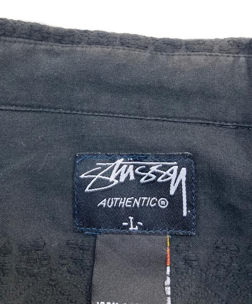 stussy（ステューシー）stussy (ステューシー) 半袖シャツ ブラック サイズ:SIZE Lの古着・服飾アイテム