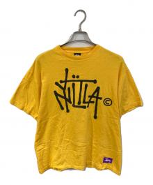 stussy（ステューシー）の古着「プリントTシャツ」｜イエロー