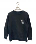 GOD SELECTION XXXゴッド セレクション トリプルエックス）の古着「クルーネックスウェット」｜ブラック