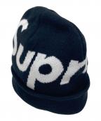 SUPREMEシュプリーム）の古着「BIG LOGO BEANIE/ビッグロゴビーニー」｜ブラック