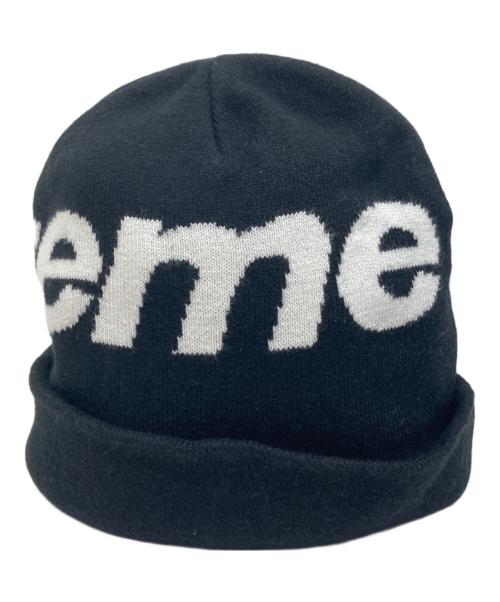 SUPREME（シュプリーム）Supreme (シュプリーム) BIG LOGO BEANIE/ビッグロゴビーニー ブラックの古着・服飾アイテム