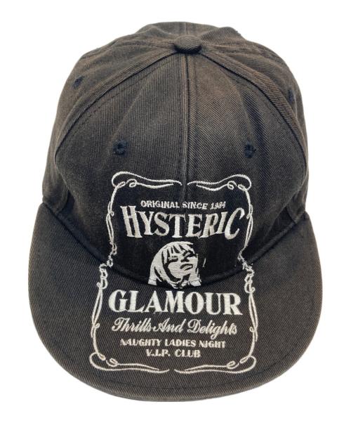 Hysteric Glamour（ヒステリックグラマー）Hysteric Glamour (ヒステリックグラマー) キャップ ブラックの古着・服飾アイテム