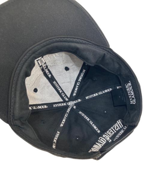Hysteric Glamour（ヒステリックグラマー）Hysteric Glamour (ヒステリックグラマー) キャップ ブラックの古着・服飾アイテム