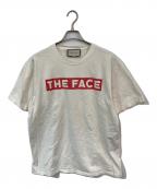 GUCCIグッチ）の古着「THEFACEプリントTシャツ」｜ホワイト
