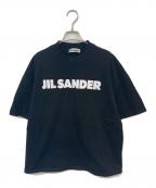 JIL SANDERジルサンダー）の古着「ハイロゴプリントTシャツ」｜ブラック