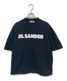 JIL SANDER（ジルサンダー）の古着「ハイロゴプリントTシャツ」｜ブラック