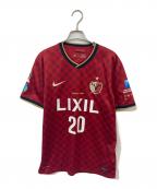 NIKEナイキ）の古着「鹿島アントラーズ 　2014年　レプリカユニフォーム」｜レッド
