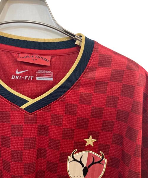 NIKE（ナイキ）NIKE (ナイキ)  鹿島アントラーズ 　2014年　レプリカユニフォーム レッド サイズ:SIZE Sの古着・服飾アイテム