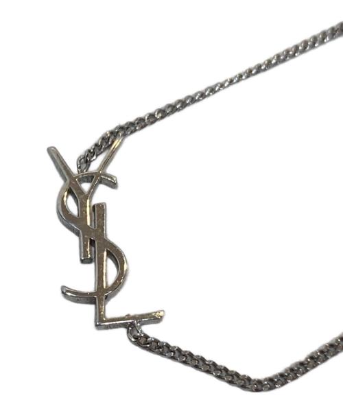 Saint Laurent Paris（サンローランパリ）Saint Laurent Paris (サンローランパリ) YSL モノグラムブレスレット シルバーの古着・服飾アイテム