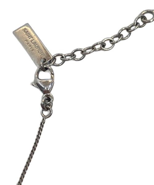 Saint Laurent Paris（サンローランパリ）Saint Laurent Paris (サンローランパリ) YSL モノグラムブレスレット シルバーの古着・服飾アイテム