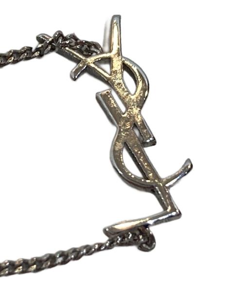Saint Laurent Paris（サンローランパリ）Saint Laurent Paris (サンローランパリ) YSL モノグラムブレスレット シルバーの古着・服飾アイテム