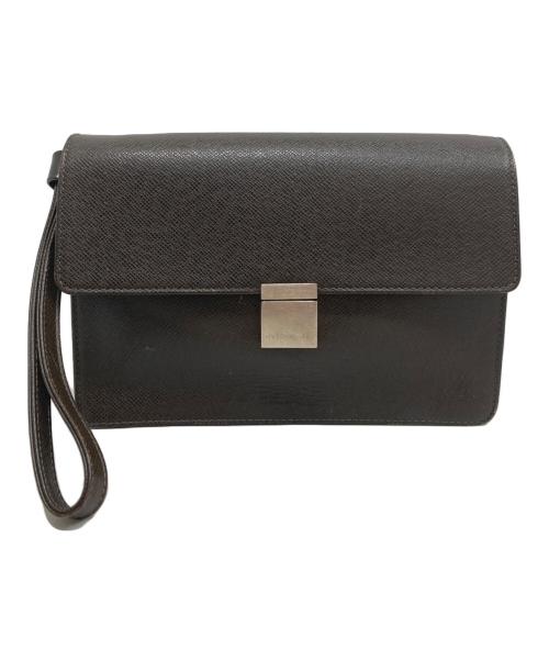 LOUIS VUITTON（ルイ ヴィトン）LOUIS VUITTON (ルイ ヴィトン) タイガ セレンガ クラッチバッグ ブラウンの古着・服飾アイテム
