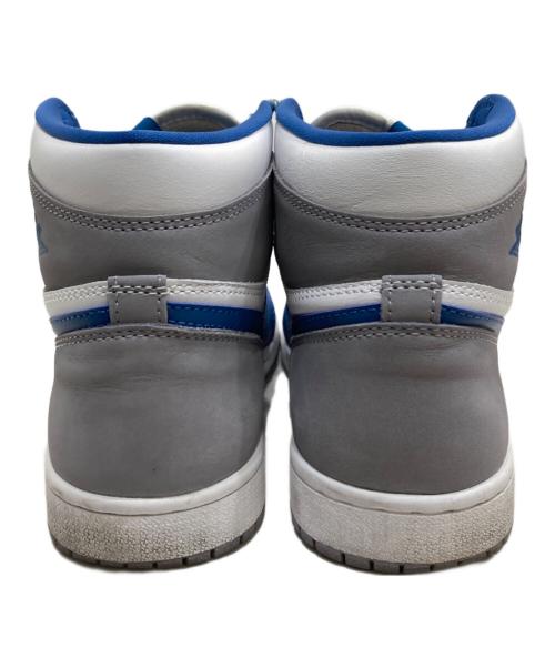 NIKE（ナイキ）NIKE (ナイキ) AIR JORDAN 1 RETRO HIGH/エアジョーダン 1 レトロ ハイ ブルー×グレー サイズ:SIZE 26cmの古着・服飾アイテム