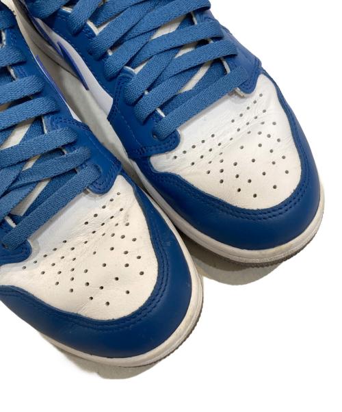 NIKE（ナイキ）NIKE (ナイキ) AIR JORDAN 1 RETRO HIGH/エアジョーダン 1 レトロ ハイ ブルー×グレー サイズ:SIZE 26cmの古着・服飾アイテム
