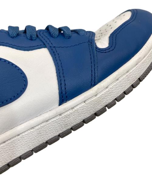 NIKE（ナイキ）NIKE (ナイキ) AIR JORDAN 1 RETRO HIGH/エアジョーダン 1 レトロ ハイ ブルー×グレー サイズ:SIZE 26cmの古着・服飾アイテム