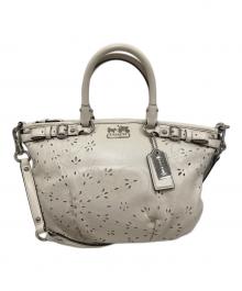 COACH（コーチ）の古着「マディソン 2WAYバッグ」｜ホワイト