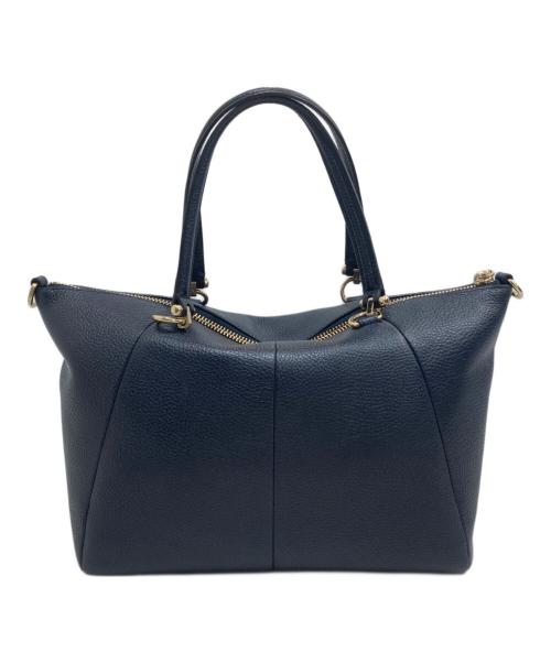 COACH（コーチ）COACH (コーチ) ハンドバッグ ネイビーの古着・服飾アイテム