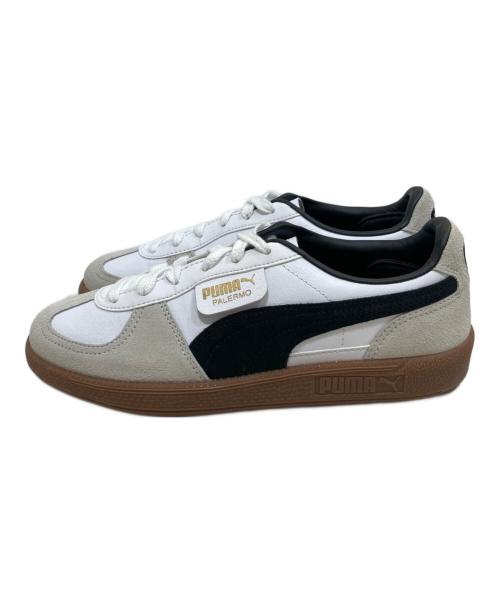 PUMA（プーマ）PUMA (プーマ) PALERMO LTH/パレルモ レザー ホワイト サイズ:SIZE 24.5cmの古着・服飾アイテム