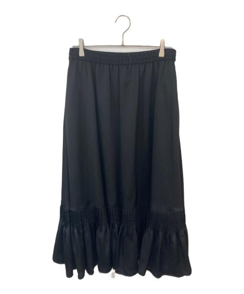 ADORE（アドーア）ADORE (アドーア) ブライトサテンスカート ブラック サイズ:38の古着・服飾アイテム