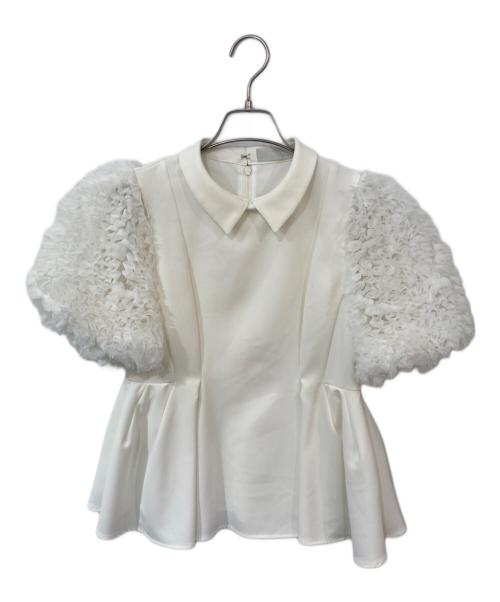 CELFORD（セルフォード）CELFORD (セルフォード) 襟付きブラウス ホワイト サイズ:36の古着・服飾アイテム
