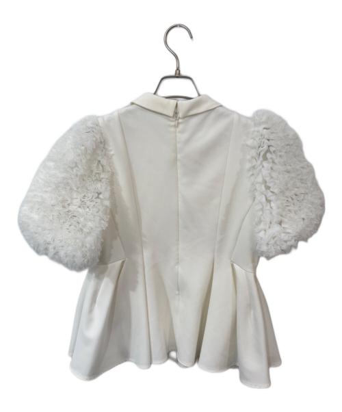 CELFORD（セルフォード）CELFORD (セルフォード) 襟付きブラウス ホワイト サイズ:36の古着・服飾アイテム