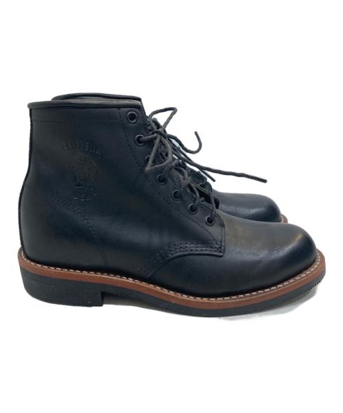 CHIPPEWA（チペワ）CHIPPEWA (チペワ) BLACK ODESSA ブラック サイズ:７１/２の古着・服飾アイテム