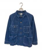orSlowオアスロウ）の古着「デニムカバーオール」｜インディゴ