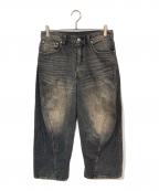 JOURNAL STANDARDジャーナルスタンダード）の古着「3Dキャノン 5ポケット デニムパンツ」｜ブラック