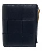 BOTTEGA VENETAボッテガベネタ）の古着「2つ折り財布」｜ブラック