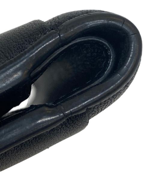 BOTTEGA VENETA（ボッテガベネタ）BOTTEGA VENETA (ボッテガベネタ) 2つ折り財布 ブラックの古着・服飾アイテム