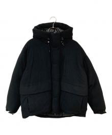 MARKAWARE（マーカウェア）の古着「カシミヤフランネル / カシミヤダウンジャケット」｜ブラック