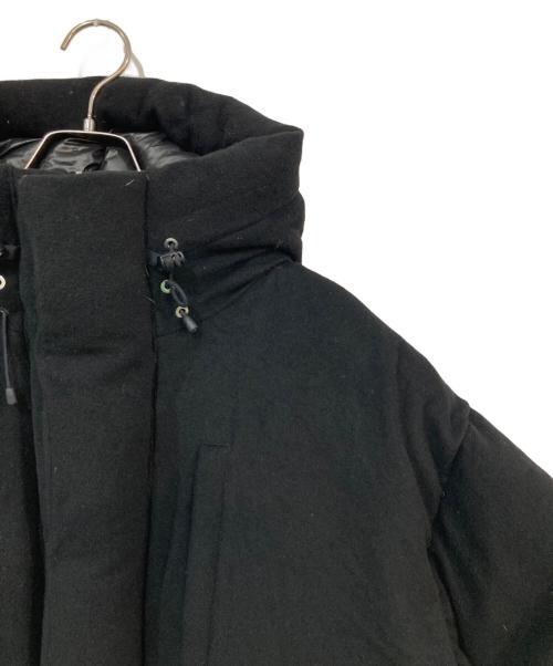 MARKAWARE（マーカウェア）MARKAWARE (マーカウェア) カシミヤフランネル / カシミヤダウンジャケット ブラック サイズ:SIZE 2の古着・服飾アイテム