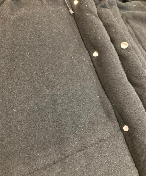 MARKAWARE（マーカウェア）MARKAWARE (マーカウェア) カシミヤフランネル / カシミヤダウンジャケット ブラック サイズ:SIZE 2の古着・服飾アイテム