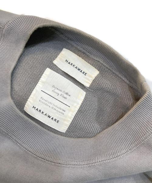 MARKAWARE（マーカウェア）MARKAWARE (マーカウェア) クルーネックスウェット グレー サイズ:SIZE 2の古着・服飾アイテム