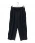 MARKWARE（マーカウェア）の古着「DOUBLE PLEATED TROUSERS/ダブル　プリーティッド　トラウザーズ」｜ブラック