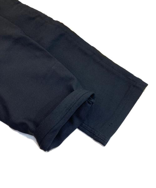STONE ISLAND（ストーンアイランド）STONE ISLAND (ストーンアイランド) ストレッチコットンパンツ ブラック サイズ:48の古着・服飾アイテム
