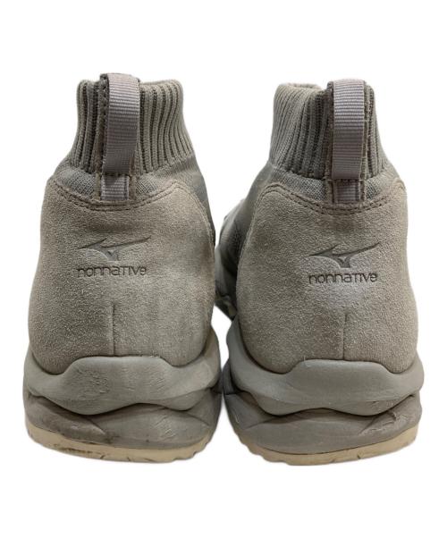 MIZUNO（ミズノ）MIZUNO (ミズノ) nonnative (ノンネイティブ) WAVE MUJIN TL MID GTX nonnative/ウェーブ ムジン TL ミッド ゴアテックス ノンネイティブ ベージュ サイズ:SIZE 27.5cmの古着・服飾アイテム
