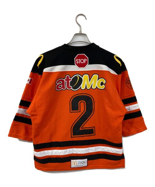 NHL（エヌエイチエル）NHL (エヌエイチエル) Philadelphia Flyers/フィラデルフィア フライヤーズ　ゲームシャツ オレンジ サイズ:SIZE Lの古着・服飾アイテム