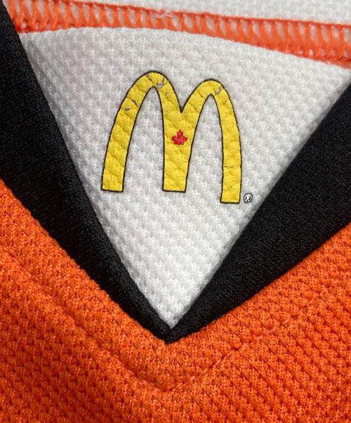 NHL（エヌエイチエル）NHL (エヌエイチエル) Philadelphia Flyers/フィラデルフィア フライヤーズ　ゲームシャツ オレンジ サイズ:SIZE Lの古着・服飾アイテム
