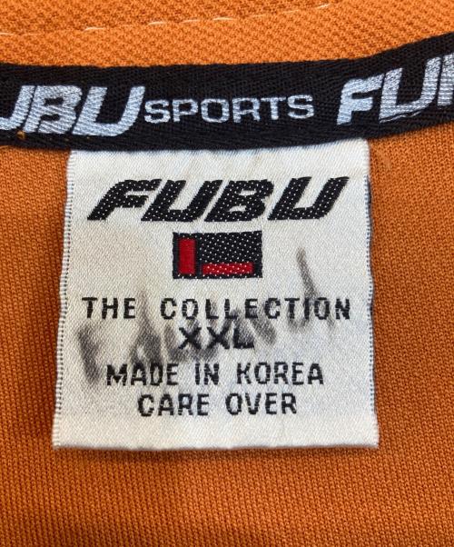 FUBU（フブ）FUBU (フブ) ゲームシャツ オレンジ サイズ:XXLの古着・服飾アイテム
