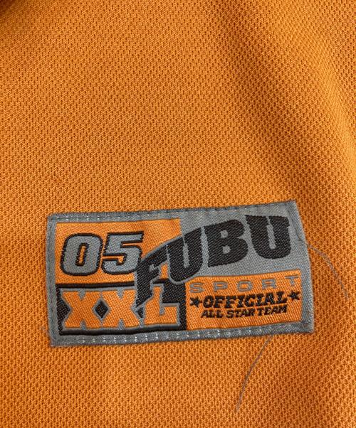FUBU（フブ）FUBU (フブ) ゲームシャツ オレンジ サイズ:XXLの古着・服飾アイテム