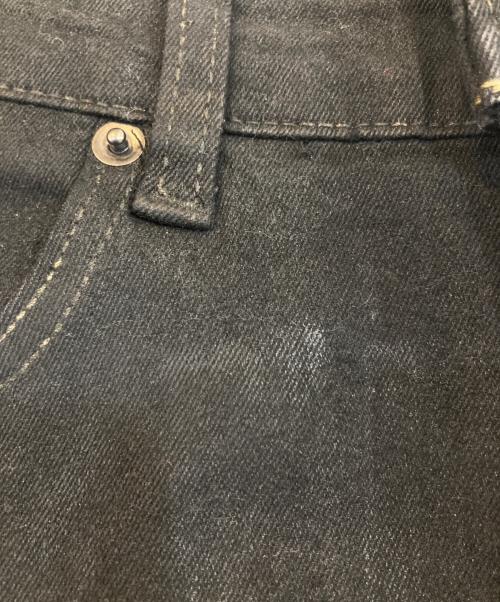 DRKSHDW（ダークシャドウ）DRKSHDW (ダークシャドウ) Waxed Detroit Cut Denim Jeans ブラック サイズ:32の古着・服飾アイテム