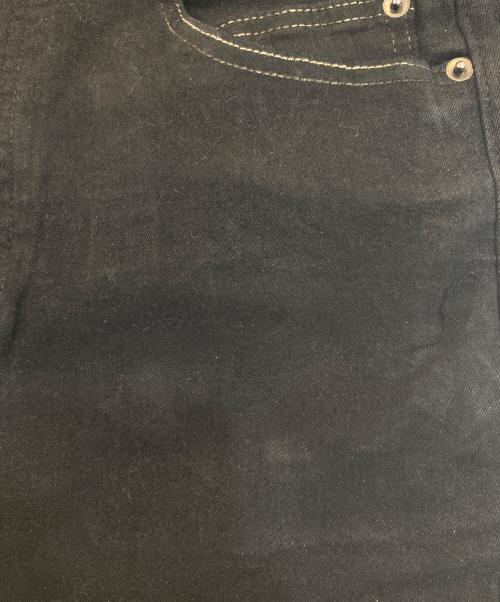 DRKSHDW（ダークシャドウ）DRKSHDW (ダークシャドウ) Waxed Detroit Cut Denim Jeans ブラック サイズ:32の古着・服飾アイテム