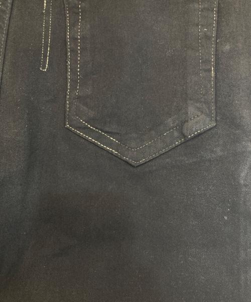 DRKSHDW（ダークシャドウ）DRKSHDW (ダークシャドウ) Waxed Detroit Cut Denim Jeans ブラック サイズ:32の古着・服飾アイテム