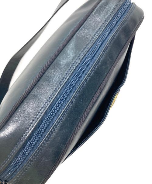 Salvatore Ferragamo（サルヴァトーレ フェラガモ）Salvatore Ferragamo (サルヴァトーレ フェラガモ) ヴァラリボンショルダーバッグ ネイビーの古着・服飾アイテム